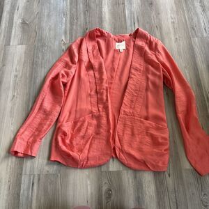 Urban Outfitters Silence And Noise Viscose Ivory Blazer Size Small